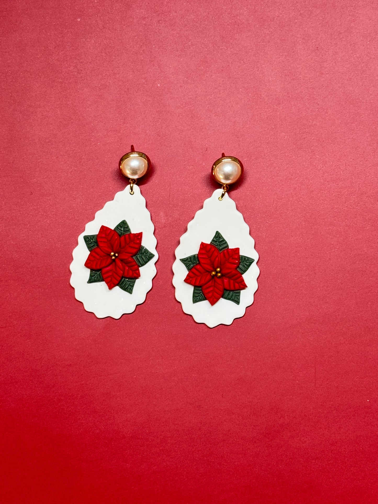 Poinsettias Raindrop