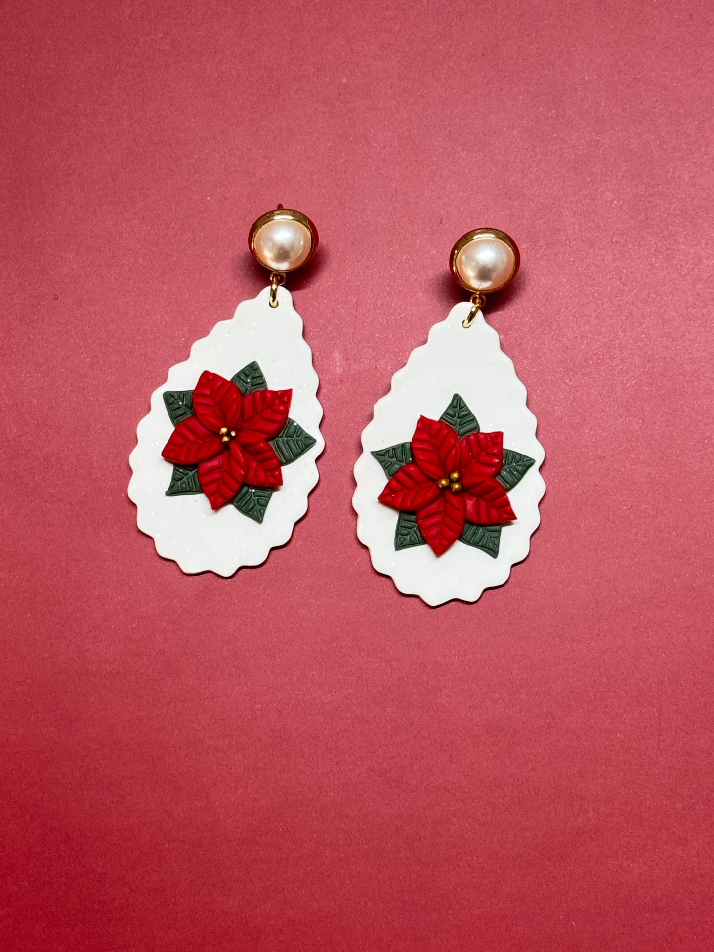 Poinsettias Raindrop